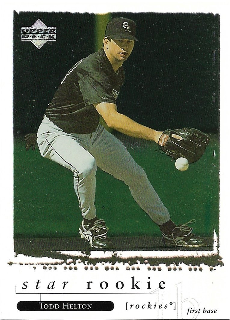 Todd Helton 1998 Upper Deck #260 Colorado Rockies Baseball Card