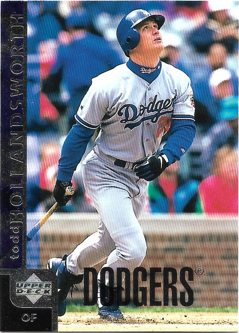 Todd Hollandsworth 1998 Upper Deck #403 Los Angeles Dodgers Baseball Card