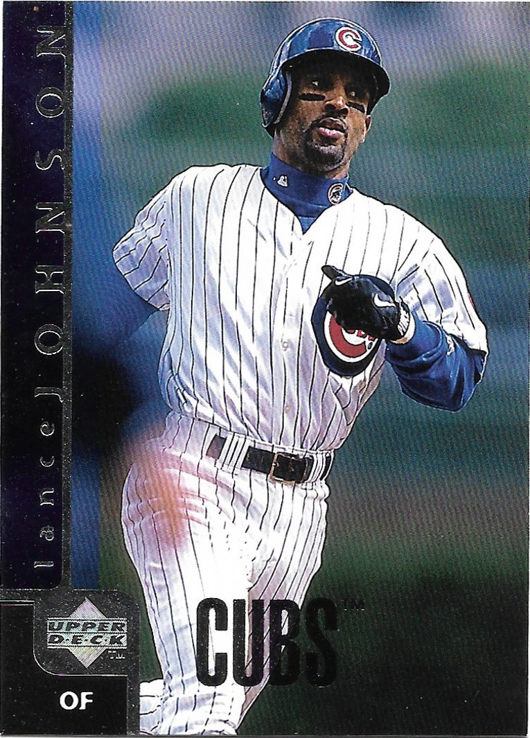 Lance Johnson 1998 Upper Deck #321 Chicago Cubs Baseball Card