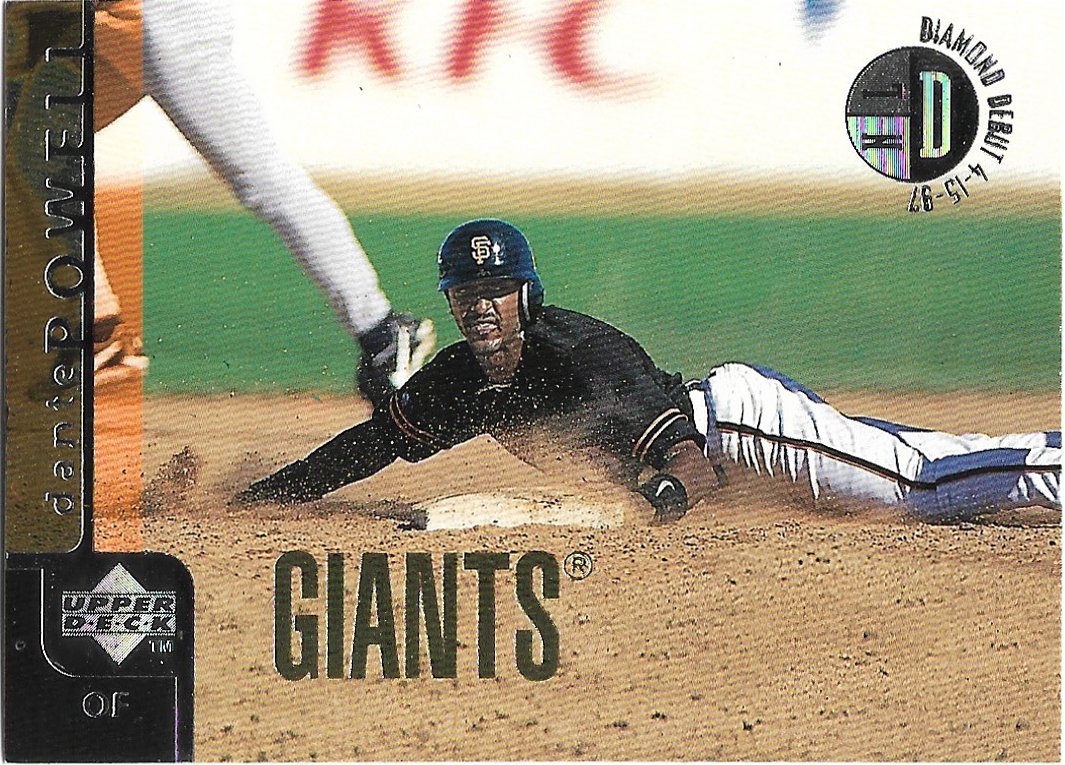Dante Powell 1998 Upper Deck #219 San Francisco Giants Baseball Card