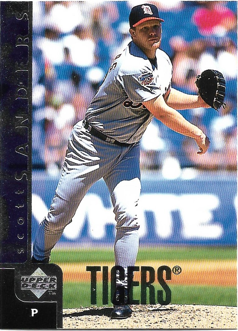 Scott Sanders 1998 Upper Deck #358 Detroit Tigers Baseball Card