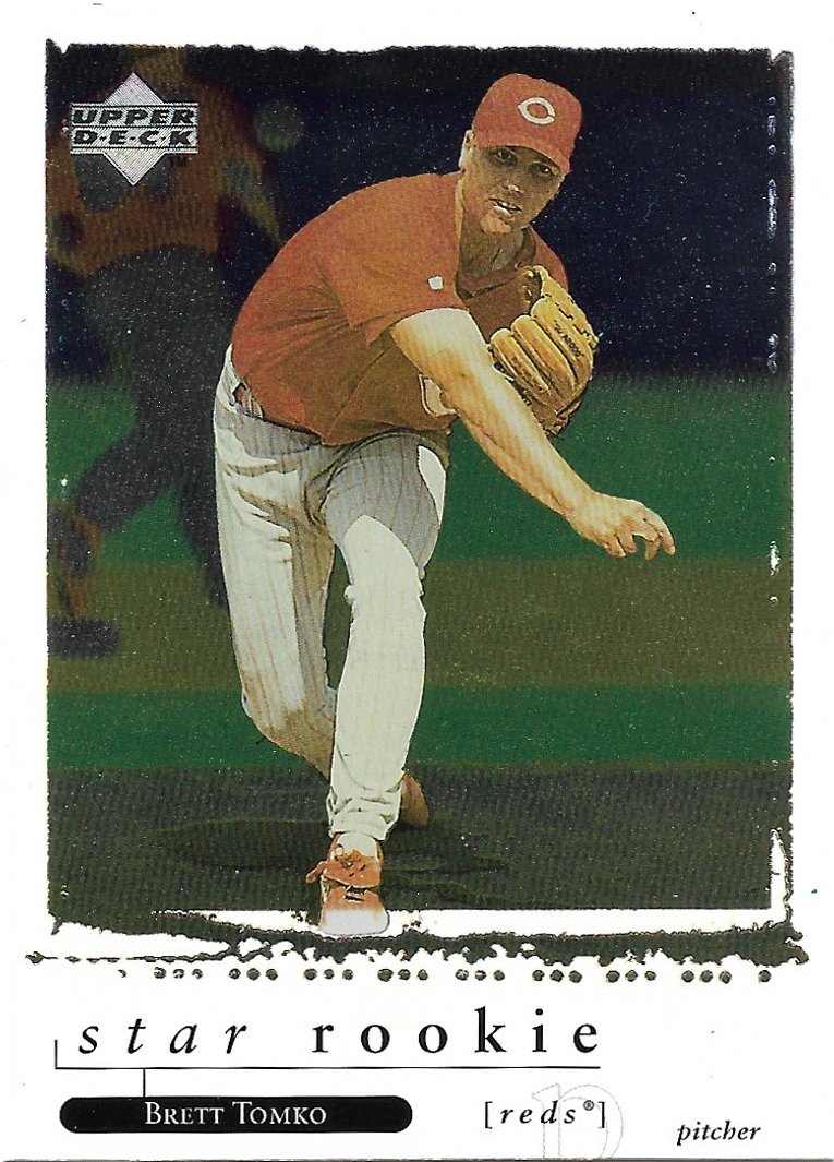 Brett Tomko 1998 Upper Deck #253 Cincinnati Reds Baseball Card