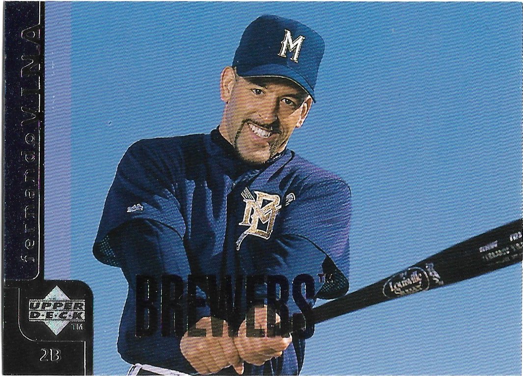 Fernando Vina 1998 Upper Deck #127 Milwaukee Brewers Baseball Card