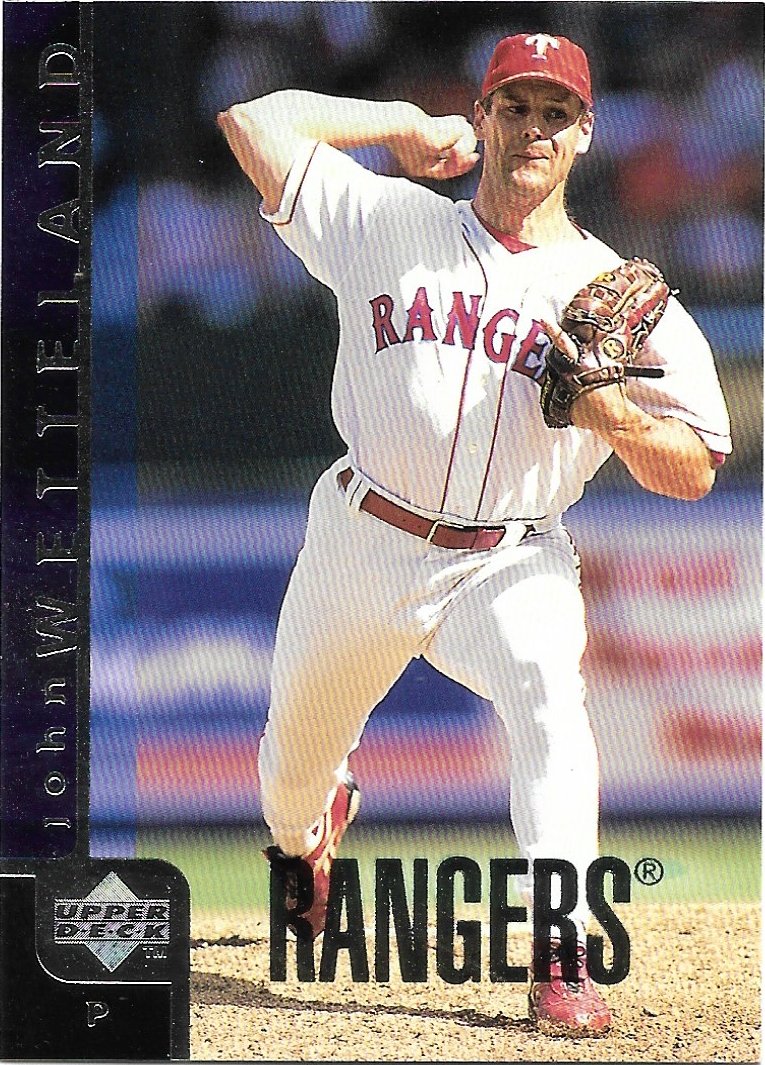 John Wetteland 1998 Upper Deck #521 Texas Rangers Baseball Card