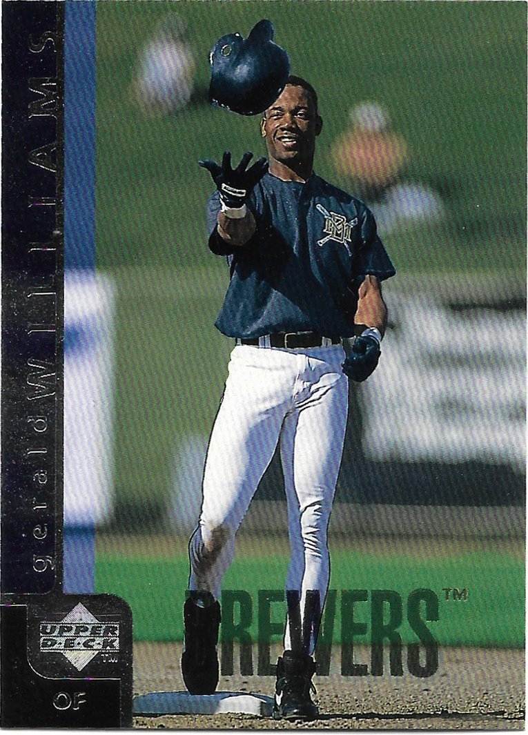 Gerald Williams 1998 Upper Deck #126 Milwaukee Brewers Baseball Card