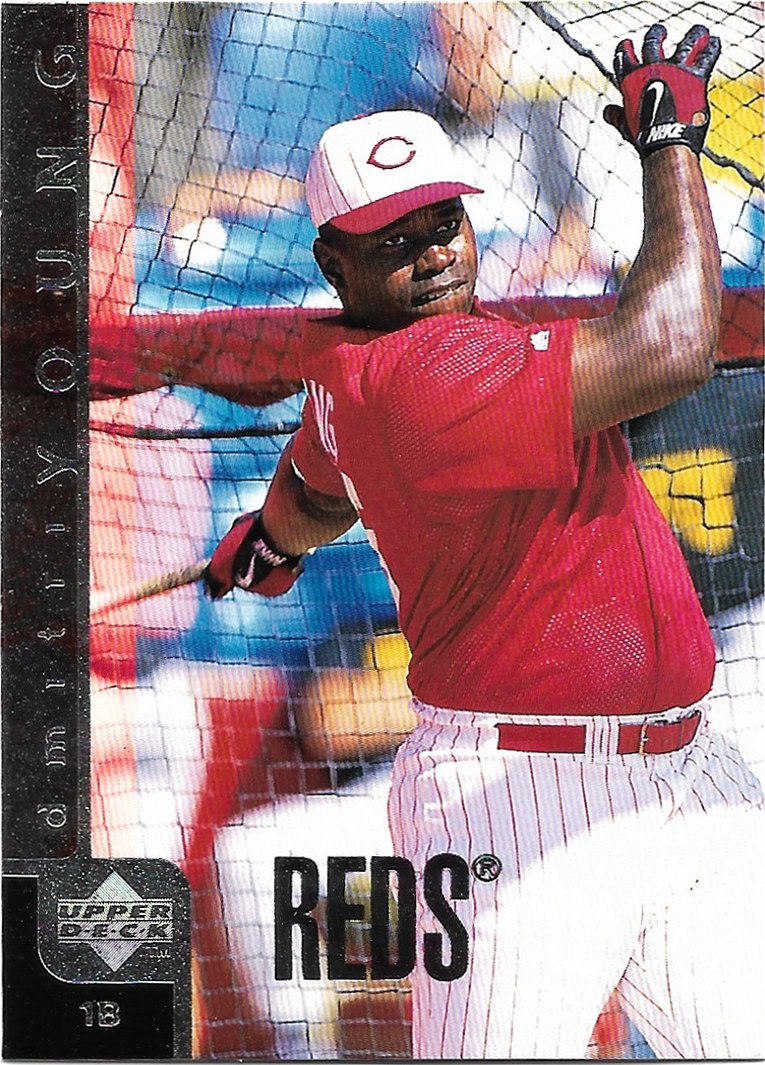 Dmitri Young 1998 Upper Deck #665 Cincinnati Reds Baseball Card