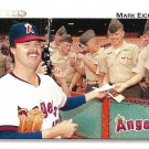Mark Eichhorn 1992 Upper Deck #287 California Angels Baseball Card