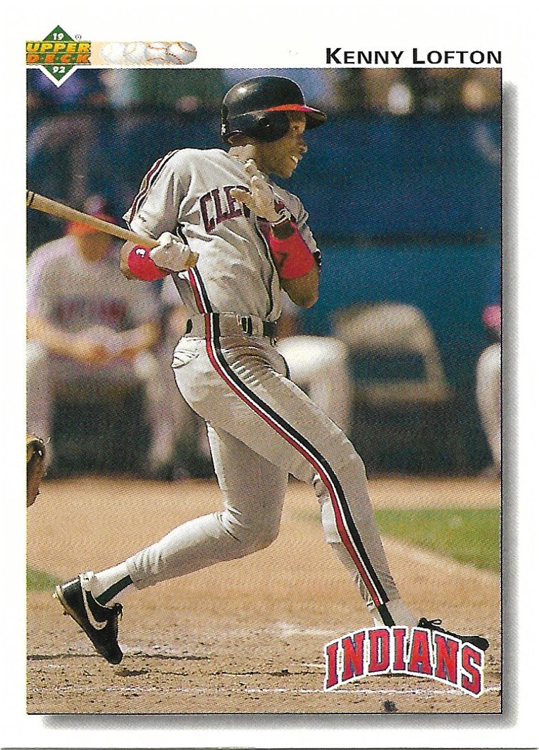 Kenny Lofton 1992 Upper Deck #766 Cleveland Indians Baseball Card