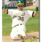 Terry Steinbach 1992 Upper Deck #473 Oakland Athletics Baseball Card
