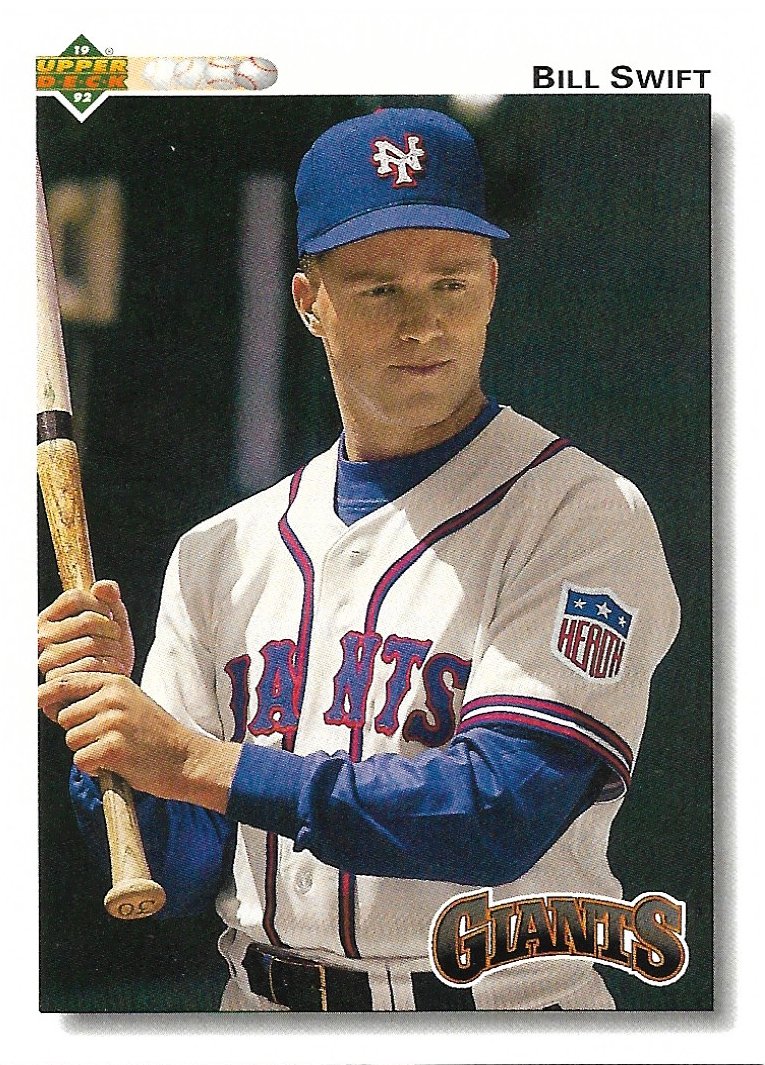 Bill Swift 1992 Upper Deck #736 San Francisco Giants Baseball Card