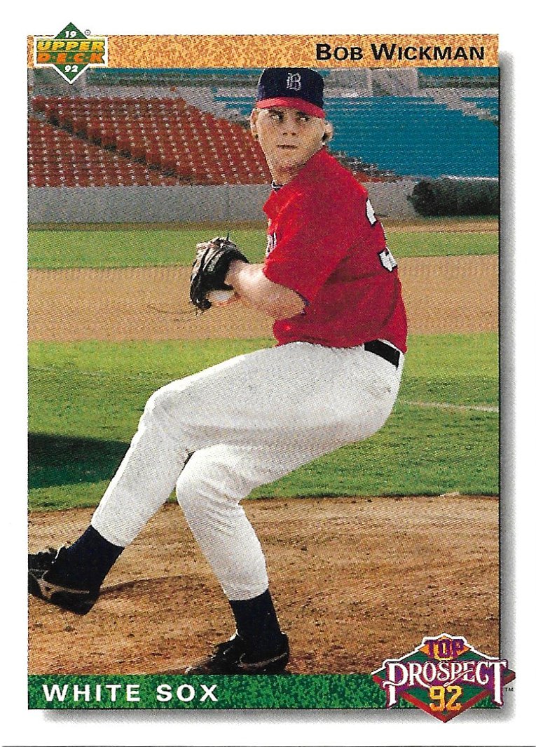 Bob Wickman 1992 Upper Deck #76 Chicago White Sox Baseball Card