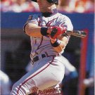 Javier Lopez 1995 Fleer Ultra #350 Atlanta Braves Baseball Card