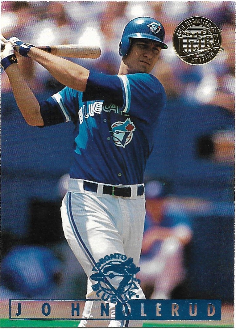 John Olerud 1995 Fleer Ultra Gold Medallion #342 Toronto Blue Jays Baseball Card