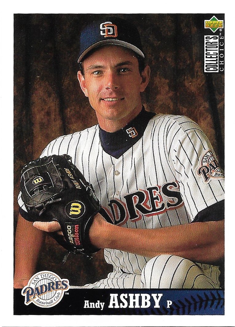 Andy Ashby 1997 Upper Deck Collector's Choice #449 San Diego Padres Baseball Card