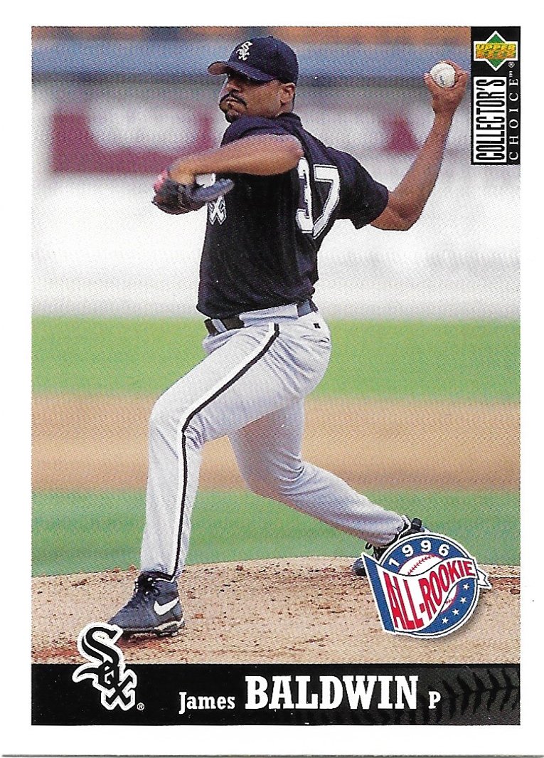 James Baldwin 1997 Upper Deck Collector's Choice #299 Chicago White Sox Baseball Card