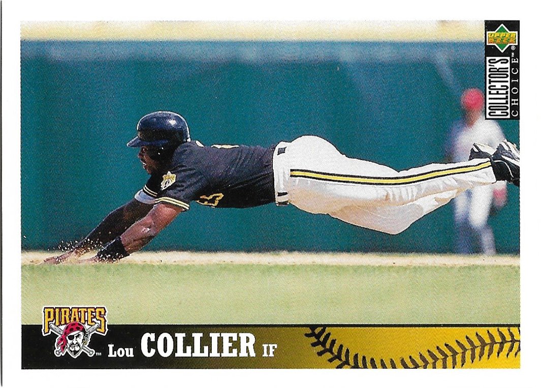 Lou Collier 1997 Upper Deck Collector's Choice #425 Pittsburgh Pirates Baseball Card