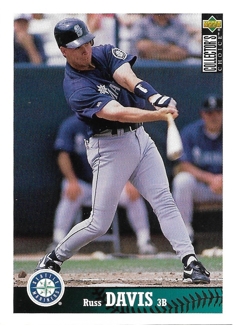 Russ Davis 1997 Upper Deck Collector's Choice #484 Seattle Mariners Baseball Card