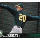 Steve Karsay 1997 Upper Deck Collector's Choice #412 Oakland Athletics Baseball Card