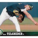Dave Telgheder 1997 Upper Deck Collector's Choice #413 Oakland Athletics Baseball Card