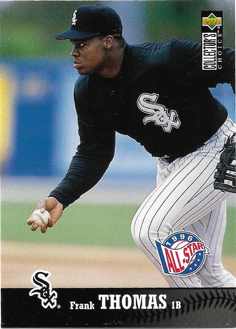 Frank Thomas 1997 Upper Deck Collector's Choice #300 Chicago White Sox Baseball Card