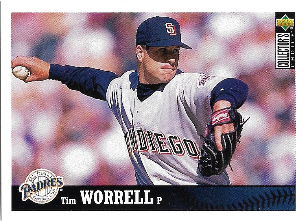 Tim Worrell 1997 Upper Deck Collector's Choice #451 San Diego Padres Baseball Card