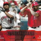 Garret Anderson, Vladimir Guerrero 2005 Upper Deck #261 Anaheim Angels Baseball Card