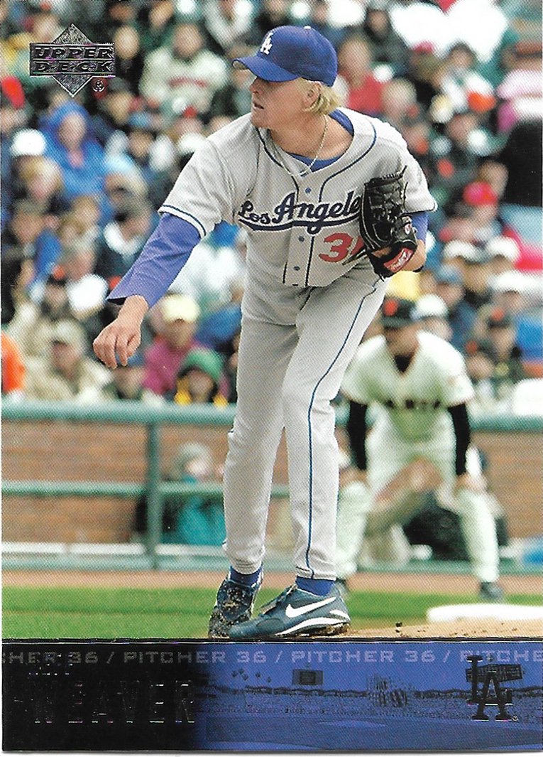Jeff Weaver 2004 Upper Deck #371 Los Angeles Dodgers Baseball Card