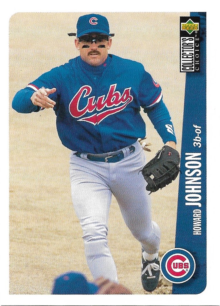 Howard Johnson 1996 Upper Deck Collector's Choice #83 Chicago Cubs Baseball Card