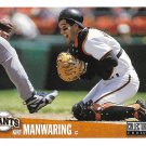 Kirt Manwaring 1996 Upper Deck Collector's Choice #304 San Francisco Giants Baseball Card
