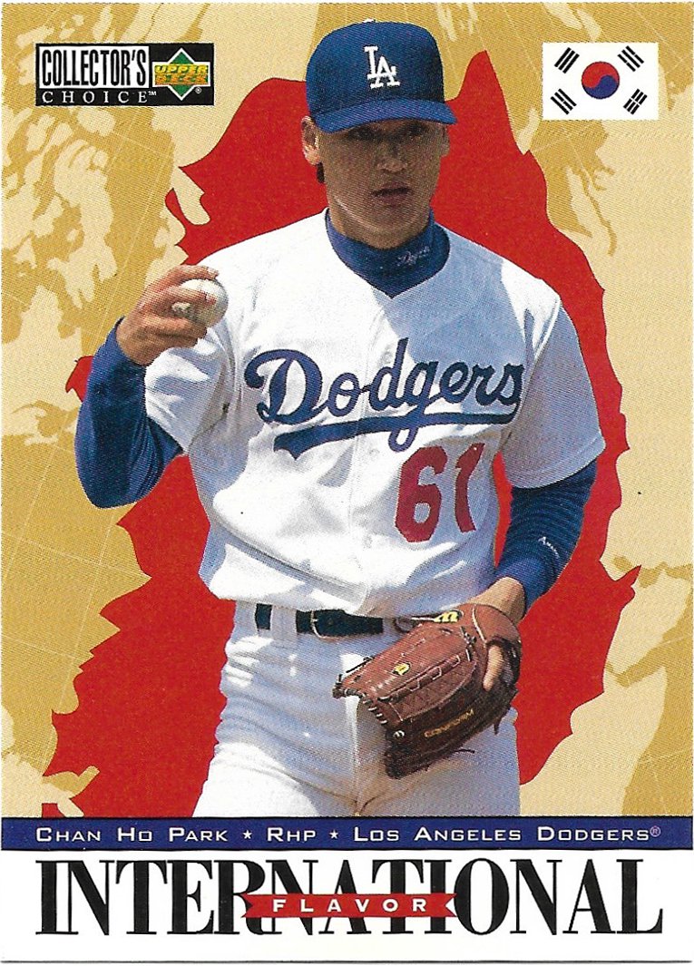 Chan Ho Park 1996 Upper Deck Collector's Choice #340 Los Angeles Dodgers Baseball Card