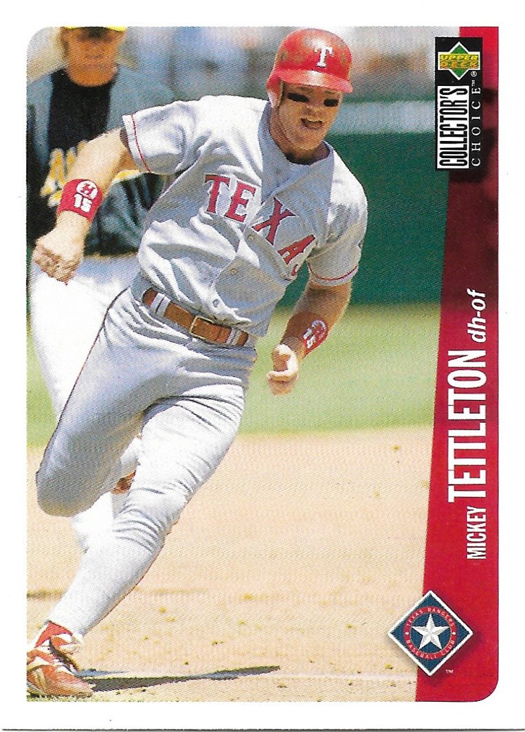 Mickey Tettleton 1996 Upper Deck Collector's Choice #346 Texas Rangers Baseball Card