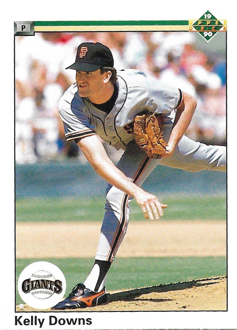 Kelly Downs 1990 Upper Deck #699 San Francisco Giants Baseball Card
