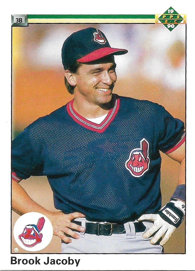Brook Jacoby 1990 Upper Deck #459 Cleveland Indians Baseball Card