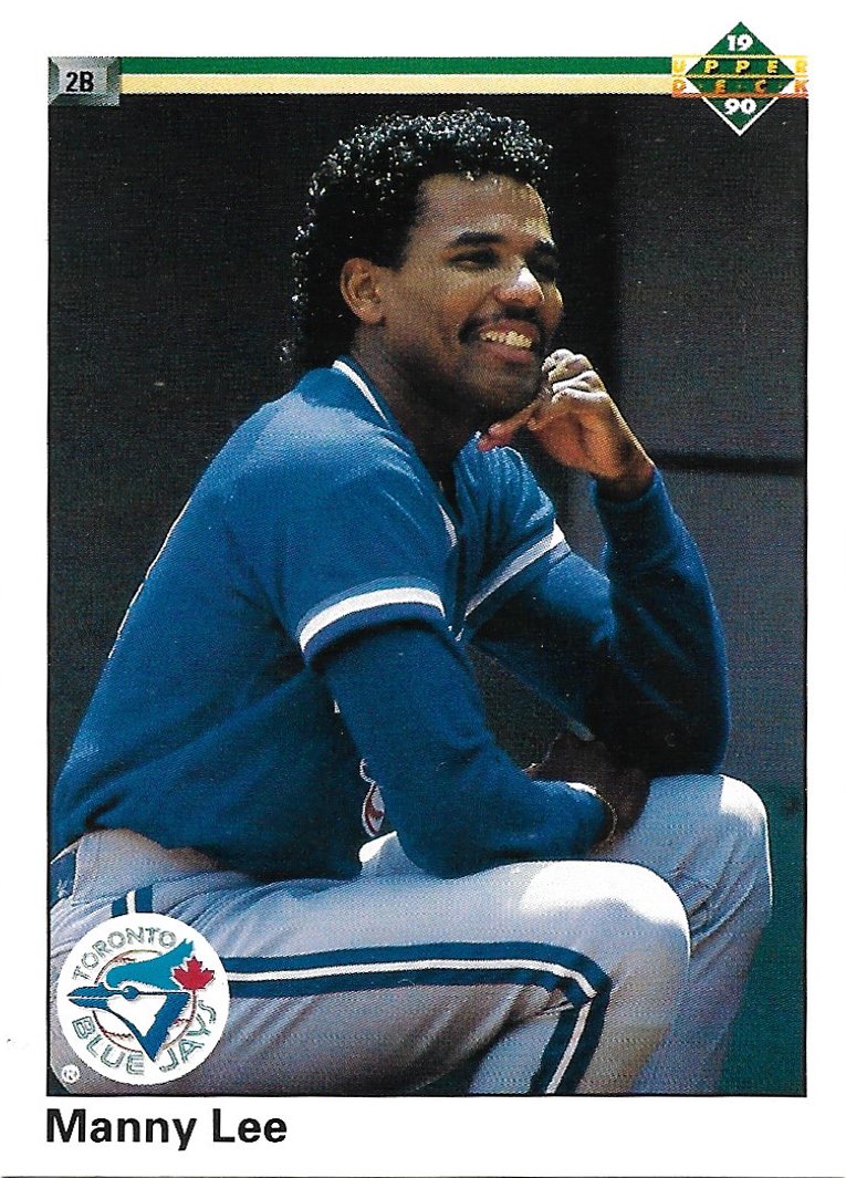 Manny Lee 1990 Upper Deck #285 Toronto Blue Jays Baseball Card