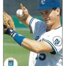 Mike MacFarlane 1990 Upper Deck #307 Kansas City Royals Baseball Card