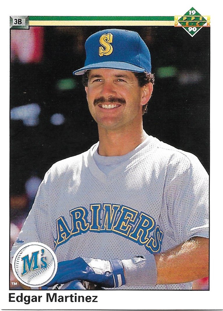 Edgar Martinez 1990 Upper Deck #532 Seattle Mariners Baseball Card