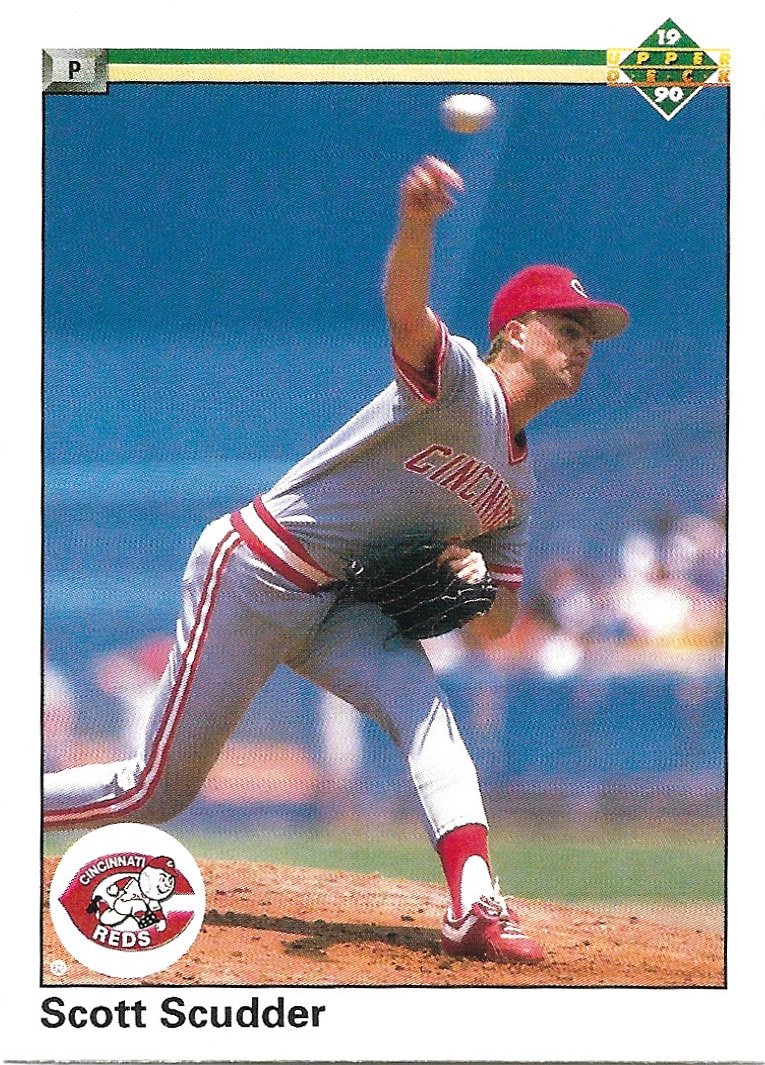 Scott Scudder 1990 Upper Deck #164 Cincinnati Reds Baseball Card
