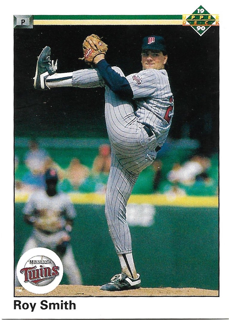 Roy Smith 1990 Upper Deck #284 Minnesota Twins Baseball Card
