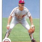 Dickie Thon 1990 Upper Deck #439 Philadelphia Phillies Baseball Card