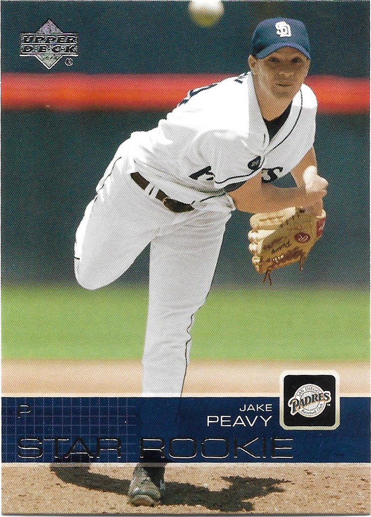 Jake Peavy 2003 Upper Deck #26 San Diego Padres Baseball Card