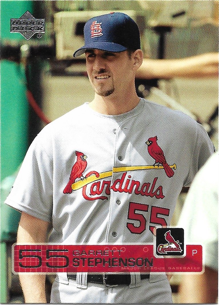 Garrett Stephenson 2003 Upper Deck #403 St. Louis Cardinals Baseball Card