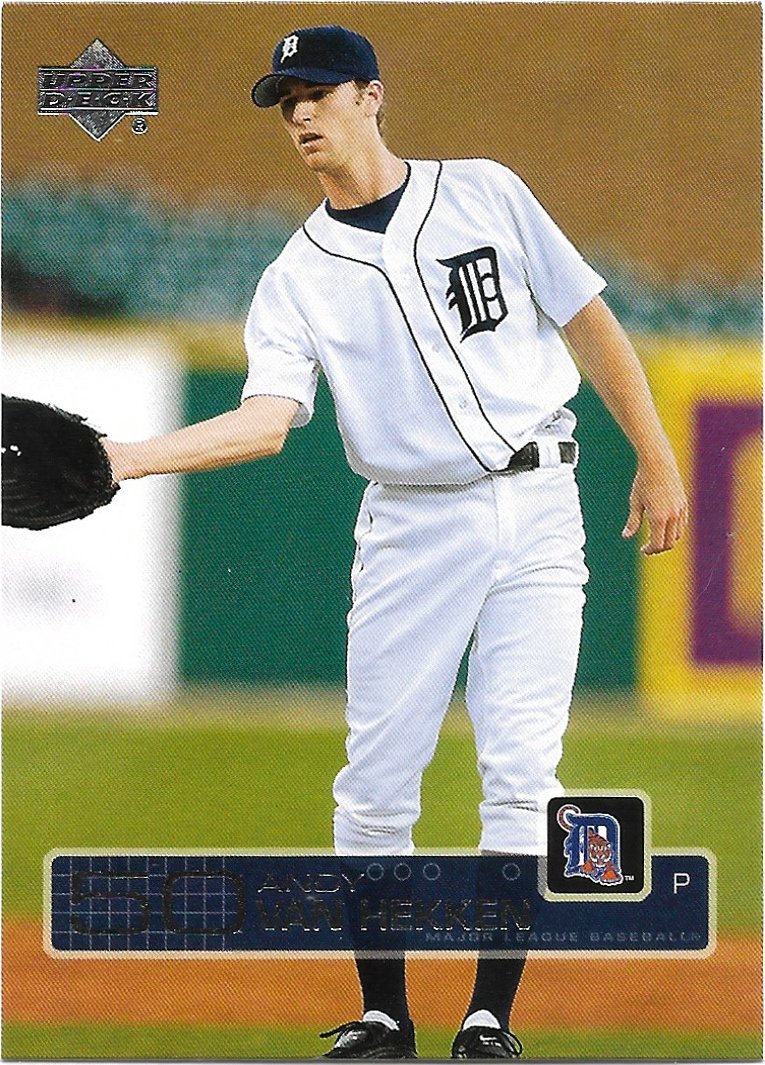 Andy van Hekken 2003 Upper Deck #349 Detroit Tigers Baseball Card