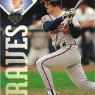 Jeff Blauser 1995 Leaf #390 Atlanta Braves Baseball Card