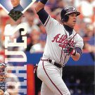 David Justice 1995 Leaf #62 Atlanta Braves Baseball Card