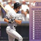 Paul O'Neill 1995 Leaf Checklist #4 New York Yankees Baseball Card