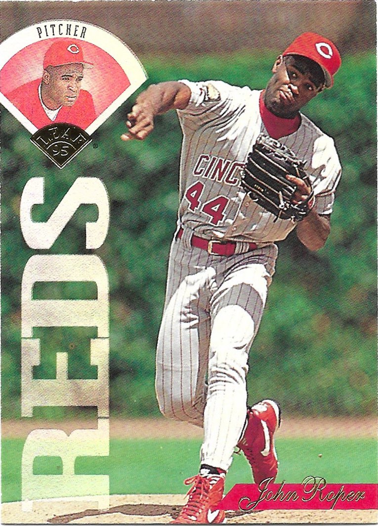 John Roper 1995 Leaf #286 Cincinnati Reds Baseball Card