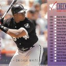 Frank Thomas 1995 Leaf Checklist #3 Chicago White Sox Baseball Card