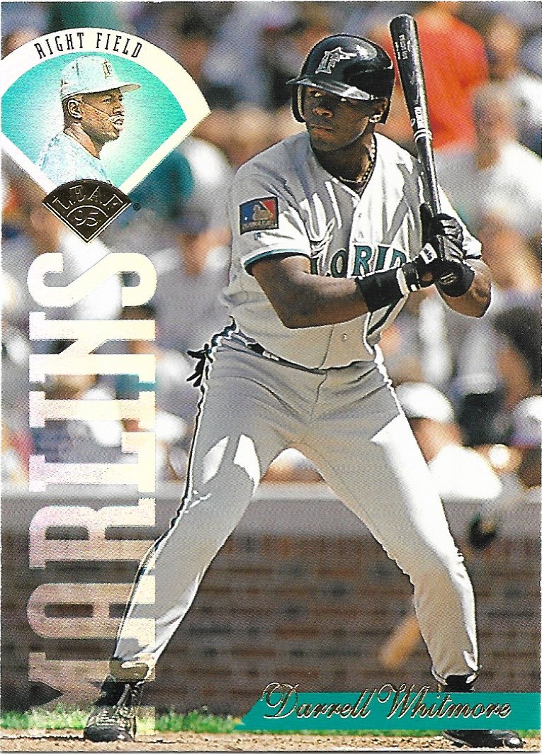 Darrell Whitmore 1995 Leaf #95 Florida Marlins Baseball Card