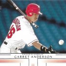 Garret Anderson 2002 Upper Deck #547 Anaheim Angels Baseball Card