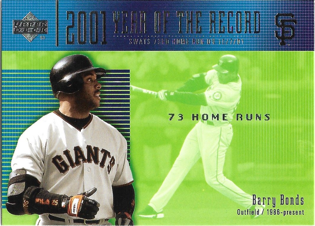 Barry Bonds 2002 Upper Deck #727 San Francisco Giants Baseball Card